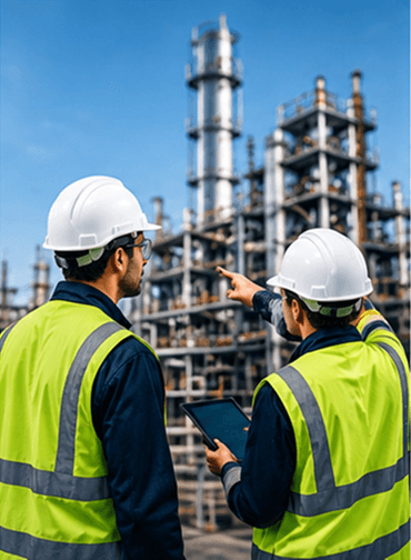 Intervention technique sur site industriel